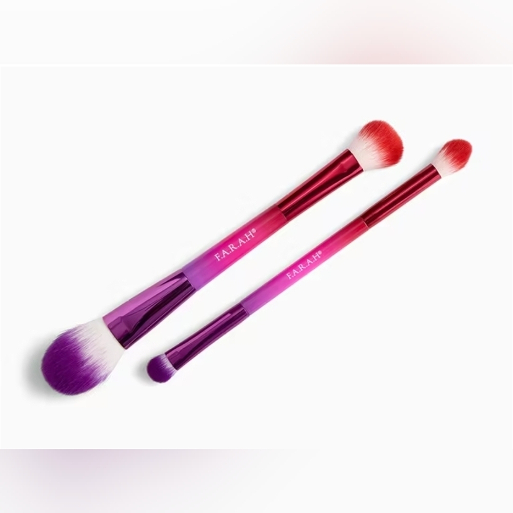 FARAH Shade and Blend Brush + Blush and Highlight Brush